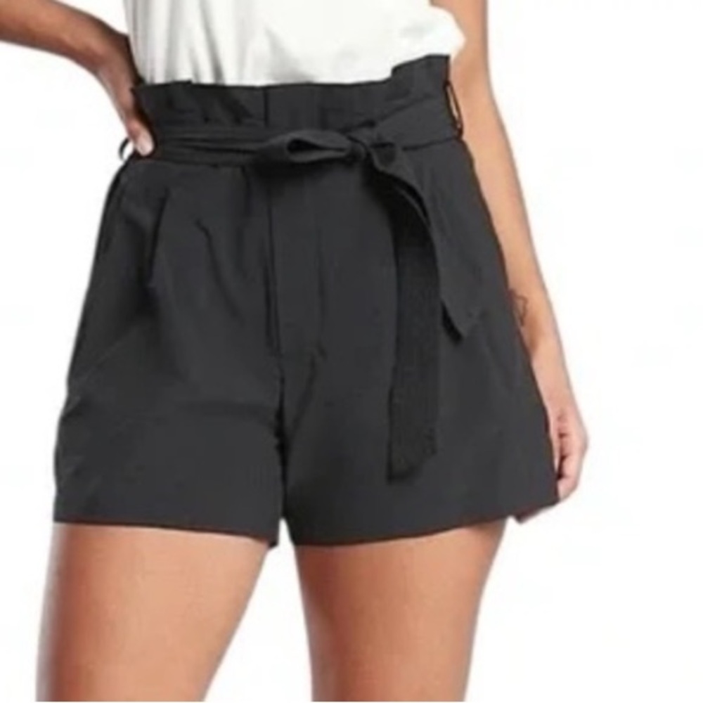 Athleta Black Belted High Skyline Shorts ll, Size 6